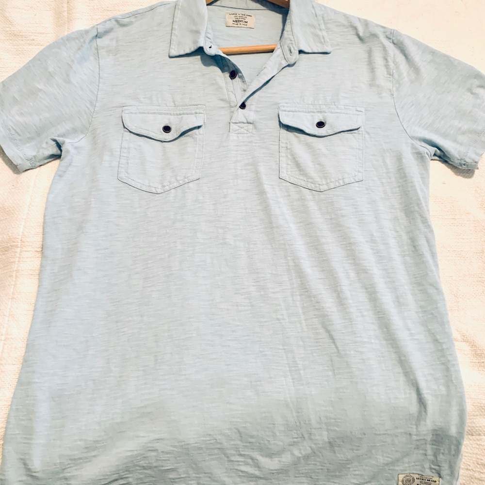 High twist light blue pollo
